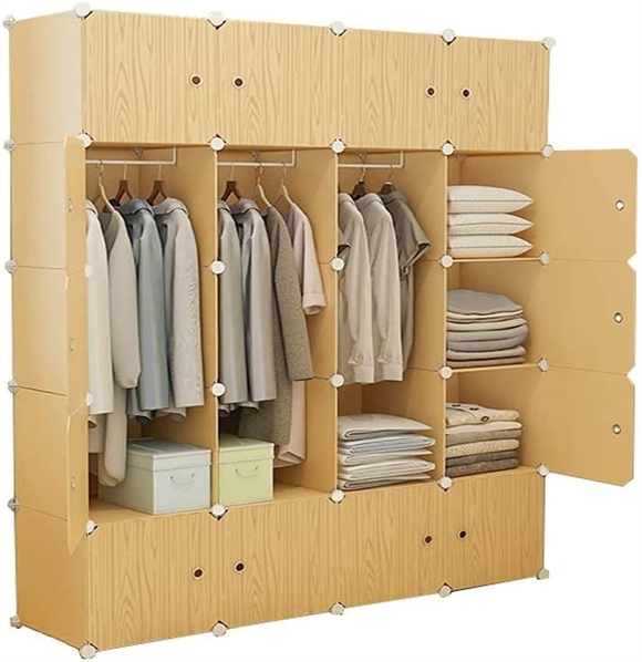 plastic wardrobe